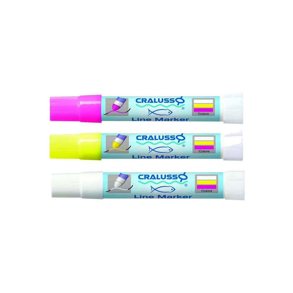 Маркер для лески Cralusso Line Marker белый
