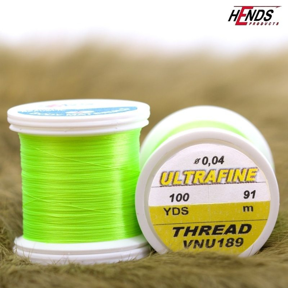 Монтажная нить HENDS Ultrafine Thread 12/0 - Chartreuse (салатовый)
