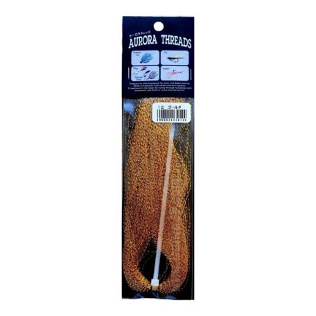 Материал Toho Aurora Threads люрекс 12 Gold (золотой)