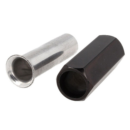Ступка для выравнивания меха Aluminium Hair Stacker Large