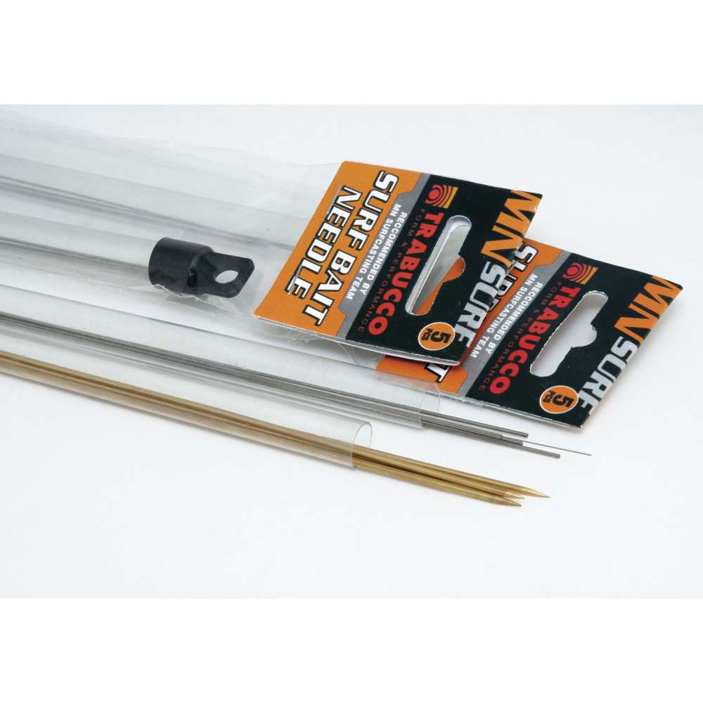 Голка-тригер для насадки морських черв'яків Trabucco Surfcasting Baiting Needle SS 0.9/200мм