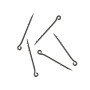 Голка для кріплення насадок GC G.Carp Bait Sting 15мм (12 шт.)