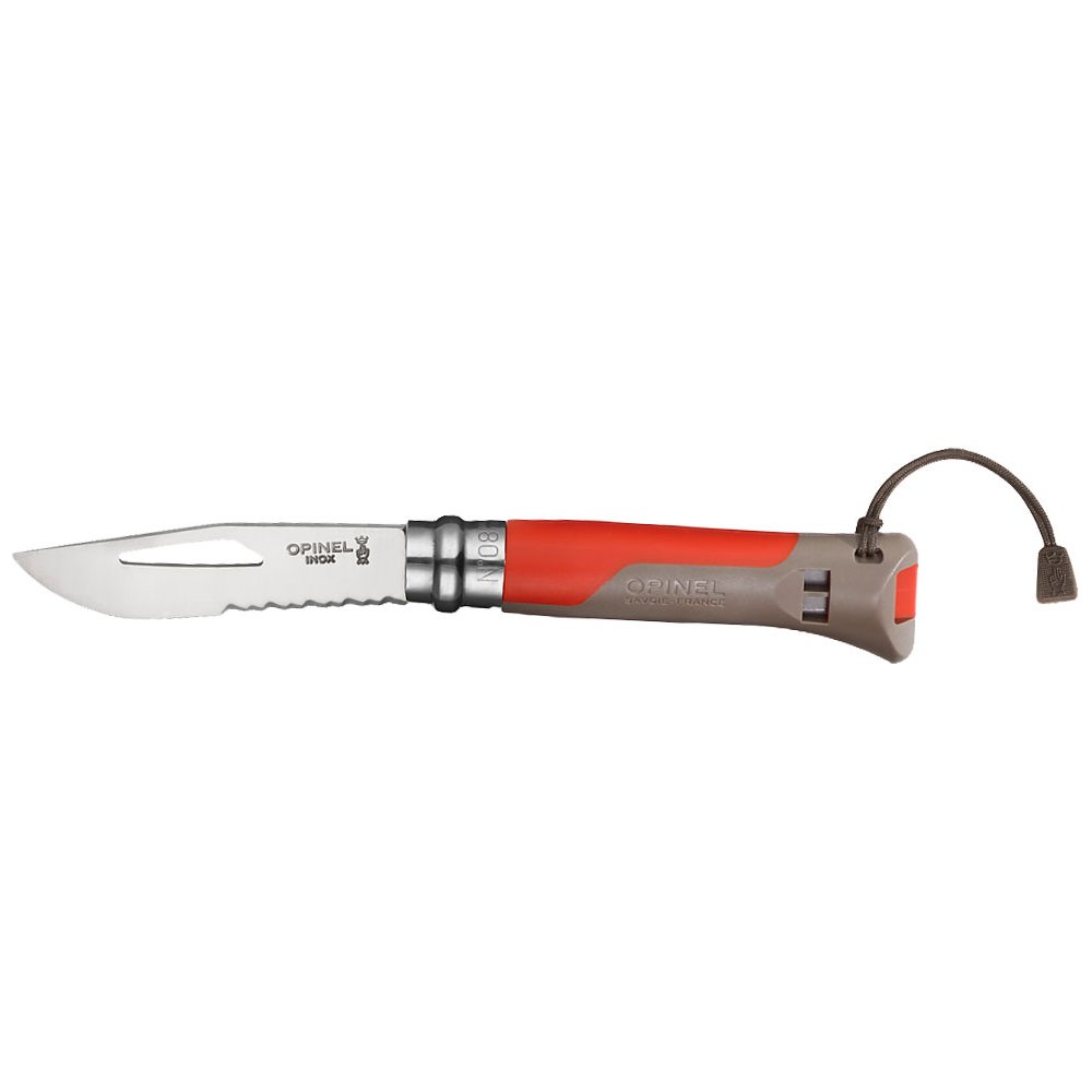 Нож складной Opinel №8 Outdoor earth-red