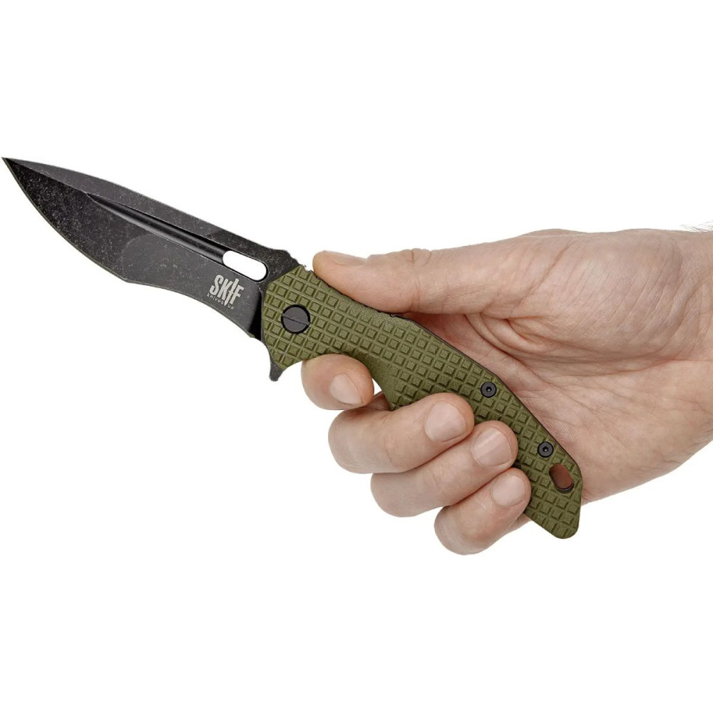Нож складной Skif Defender II BSW Olive (423SEBG)