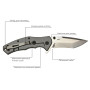 Нож складной Skif Griffin II SW Black (422SE)