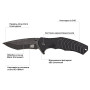 Нож складной Skif Griffin II BSW Black (422SEB)