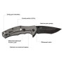 Нож складной Skif Griffin II BSW Black (422SEB)
