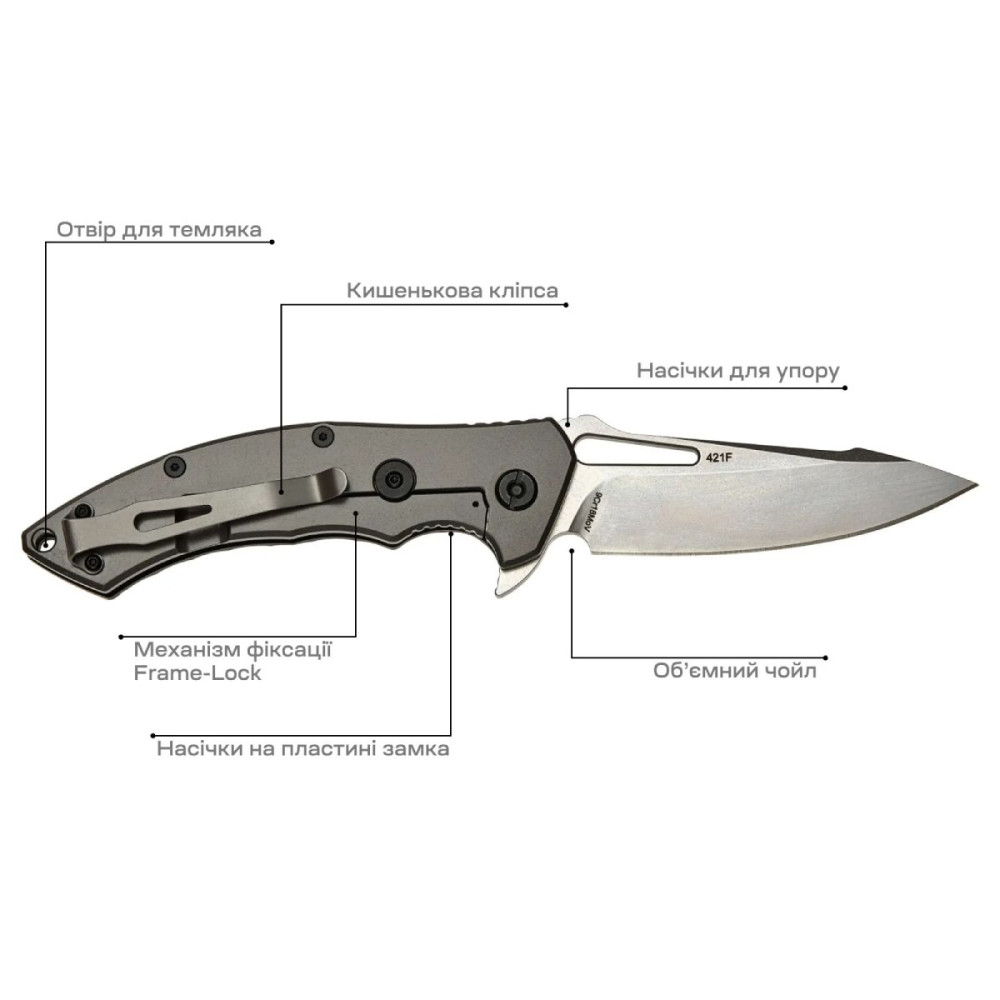 Нож складной Skif Shark II SW Black (421SE)