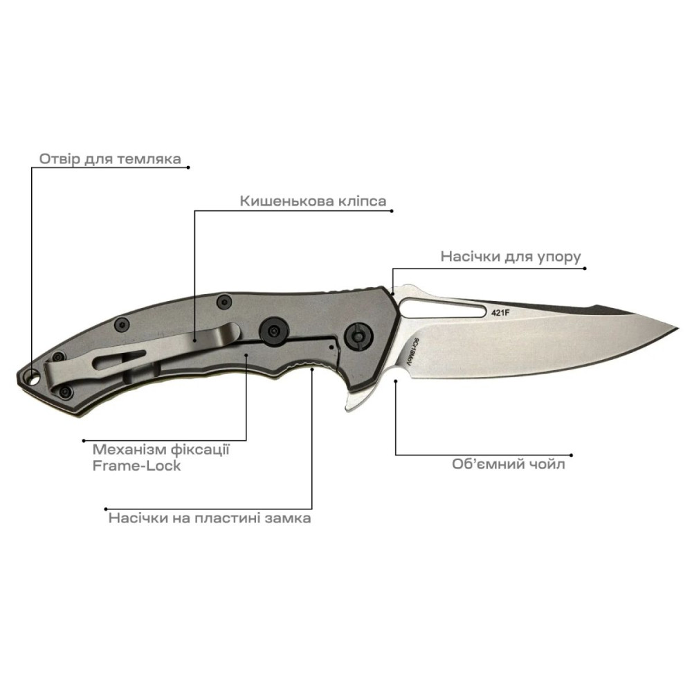 Нож складной Skif Shark II SW Olive (421SEG)