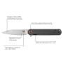 Нож складной Skif Townee SW Black (UL-001SWB)