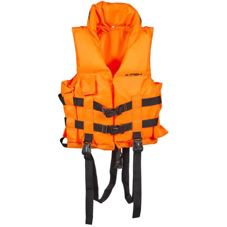 Жилет страховочный X-Fish M 40–60 кг со свистком