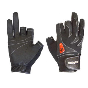 Перчатка спиннингиста Fishing ROI WK-05 black XL (c 2 пальц.) (M301)
