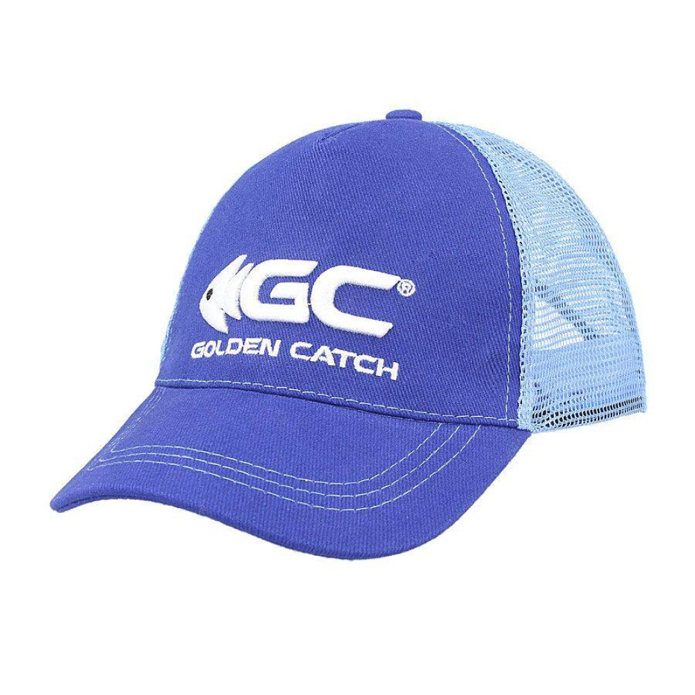 Кепка Golden Catch синя з сіткою