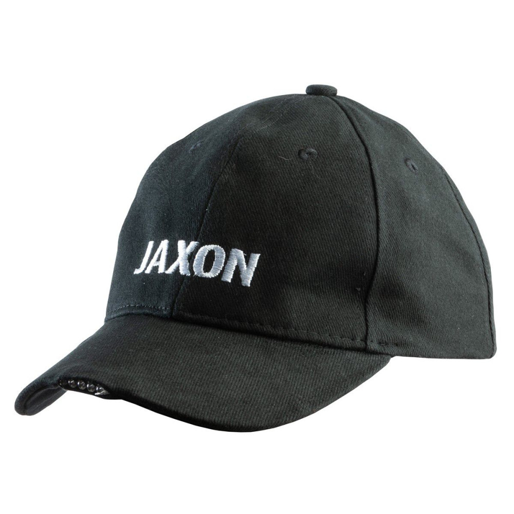 Бейсболка Jaxon UJ-CZX01A с фонариком черная