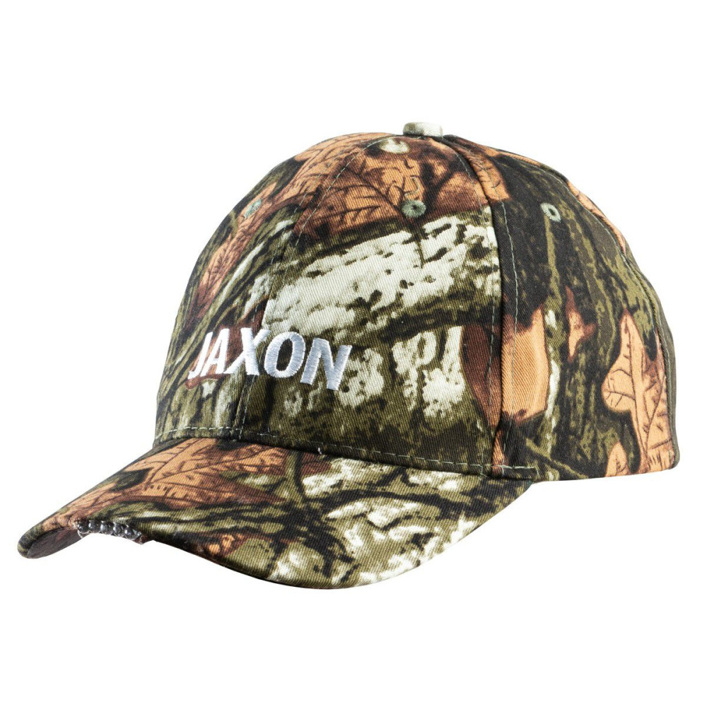 Бейсболка Jaxon UJ-CZX01B з ліхтариком камуфляж