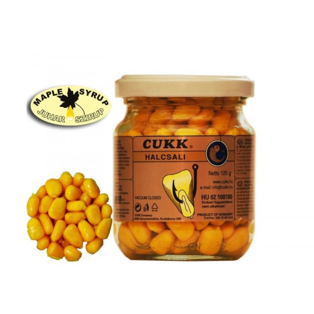Крашеная кукуруза Cukk Maple Syrup (кленовый сироп) 125г
