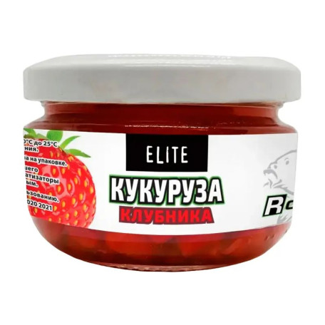 Кукуруза Robin Elite Клубника 125мл (стекло)