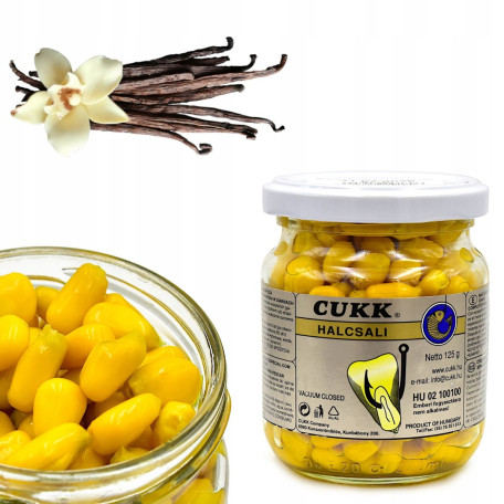 Крашеная кукуруза Cukk Vanilla (ваниль) 125г
