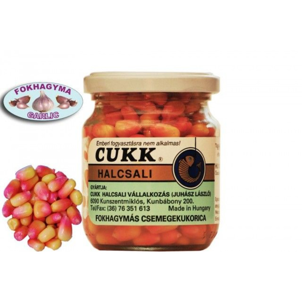 Крашеная кукуруза Cukk Fokhagyma (чеснок) 125г