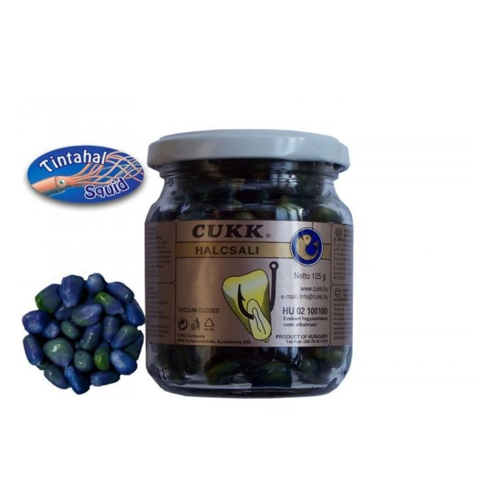 Крашеная кукуруза Cukk Squid (кальмар) 125г