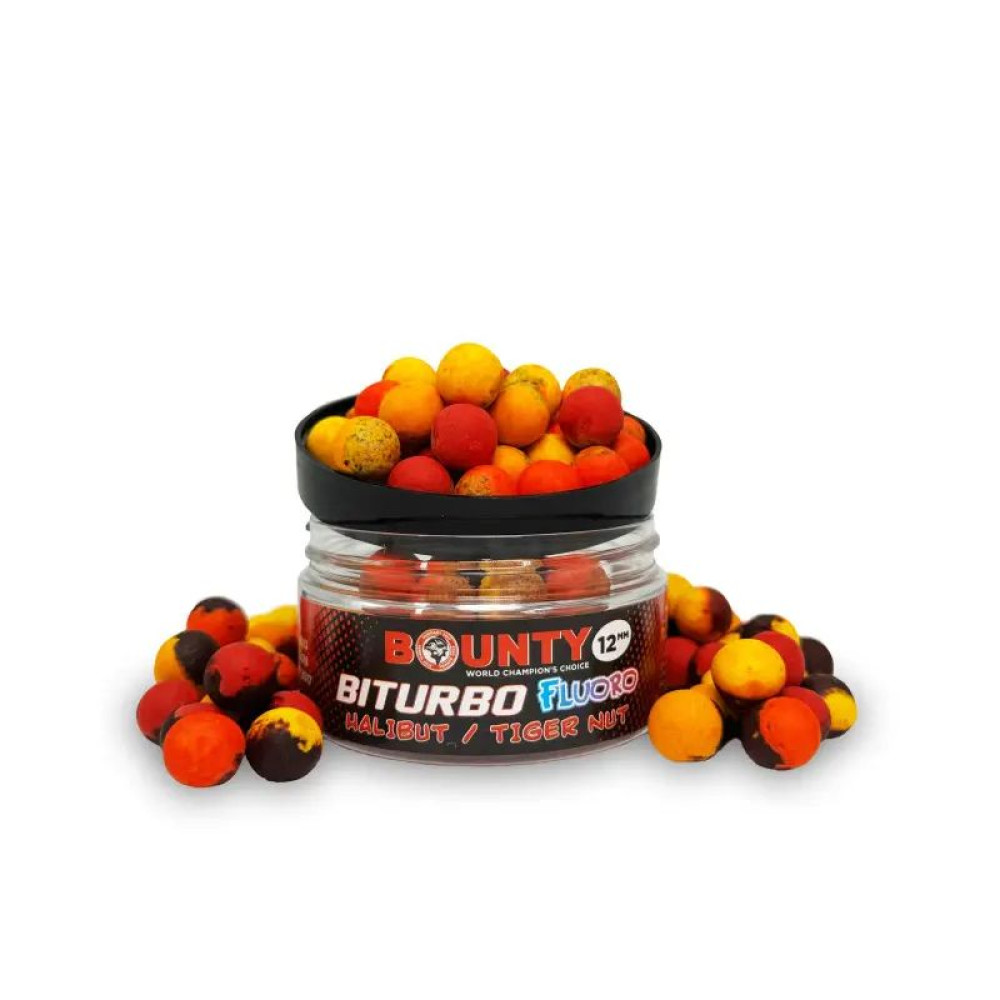 Премиум насадка Bounty Fluoro Biturbo Halibut/Tiger Nut 12мм