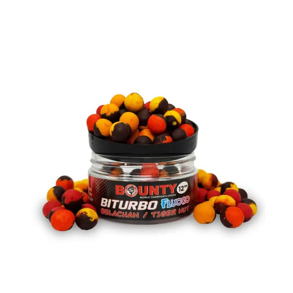 Премиум насадка Bounty Fluoro Biturbo Belachan/Tiger Nut 12мм
