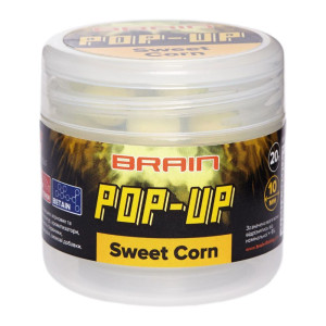 Бойлы Brain Pop-Up F1 Sweet Corn (кукуруза) 10мм 20г