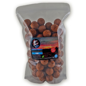 Пылящие бойлы Soluble Boilies Euro Series Plum 24mm 100g