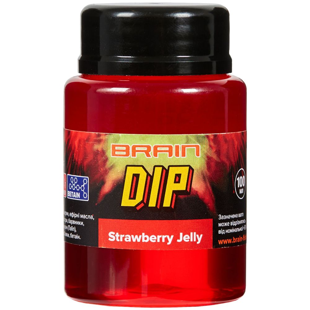 Дип для бойлов Brain F1 Strawberry Jelly (клубника) 100ml