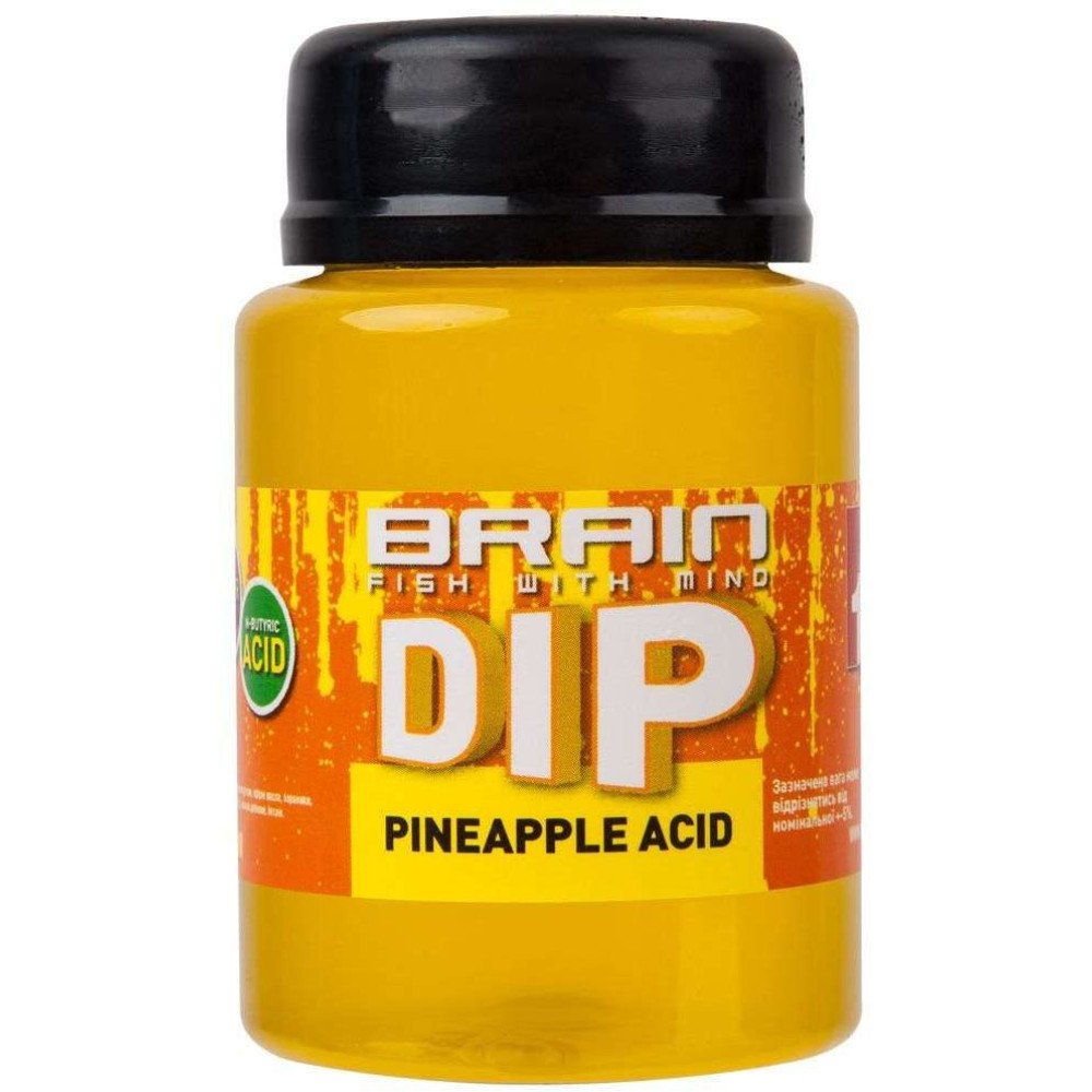 Дип для бойлов Brain F1 Pineapple acid (ананас) 100ml