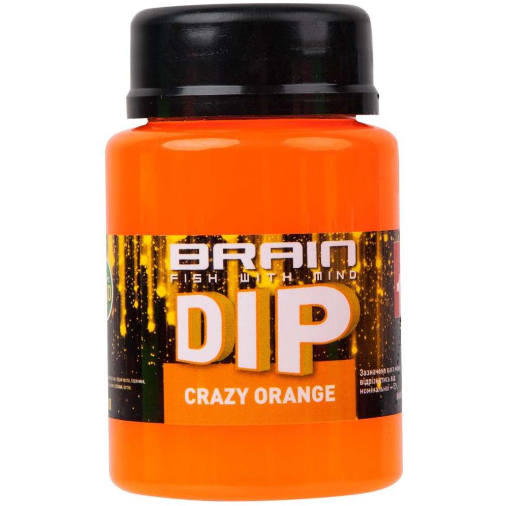 Дип для бойлов Brain F1 Crazy orange (апельсин) 100ml