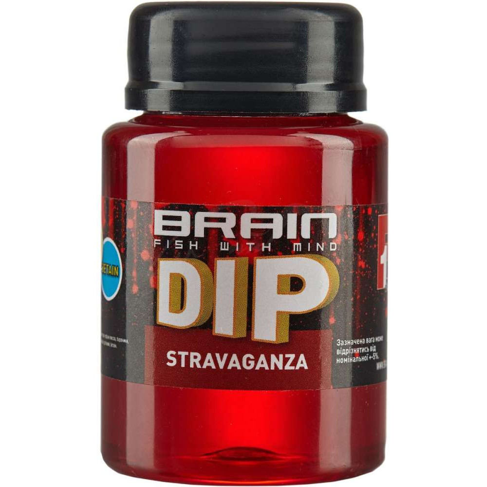 Дип для бойлов Brain F1 Stravaganza (клубника и икра) 100ml