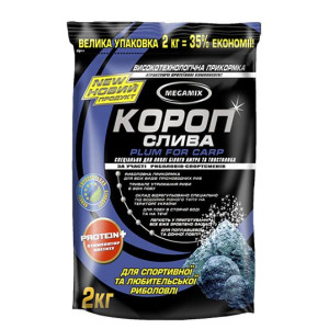 Прикормка Megamix Карп слива, 2кг