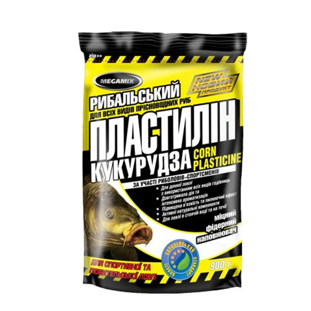 Пластилин Megamix Кукуруза, 500г