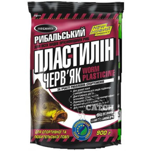 Пластилин Megamix Червяк, 500г