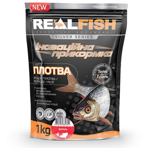 Прикормка Real Fish Плотва Мотыль (1кг)