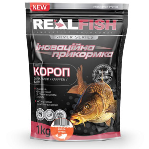 Прикормка Real Fish Карп Кислая Груша (1кг)