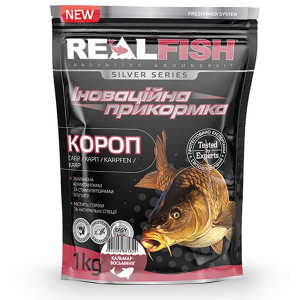 Прикормка Real Fish Карп Кальмар-Осьминог (1кг)