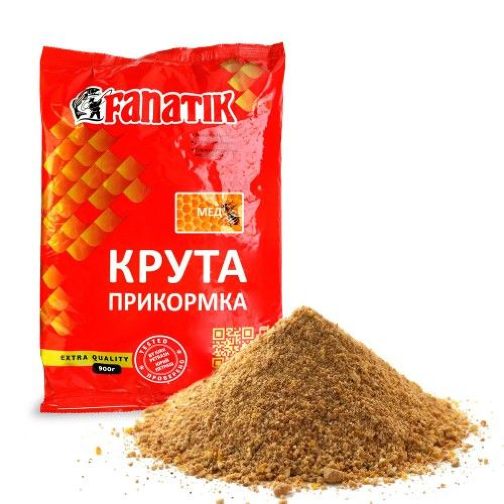 Прикормка FANATIK Крута Мед (900г)