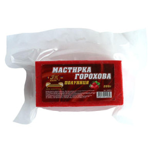 Мастырка 3KBaits гороховая (клубника), 200г