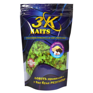 Дробленый зерновой микс 3K Baits (чеснок), 500г