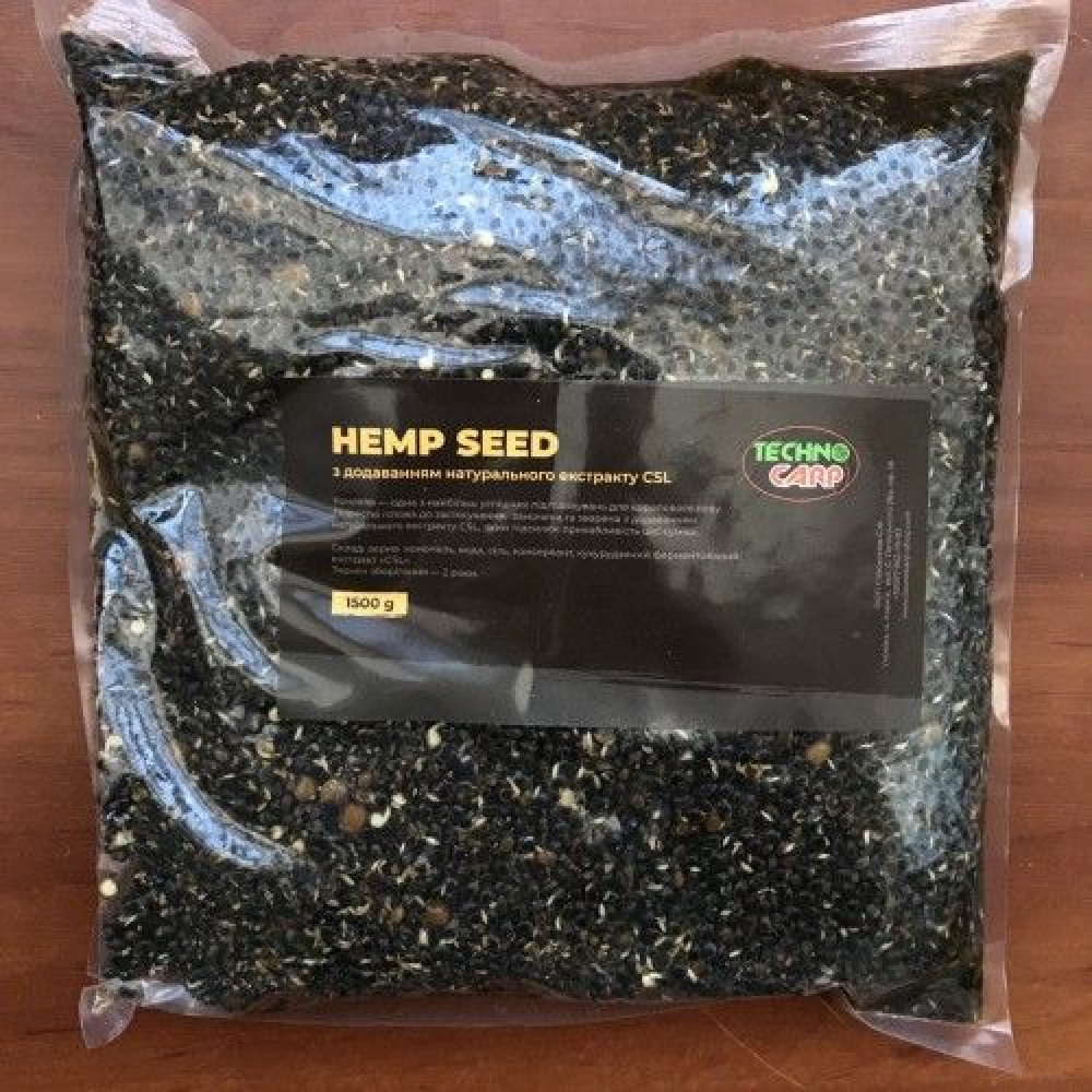 Готовая конопля ТехноКарп Hemp seed + CSL (1.5кг)