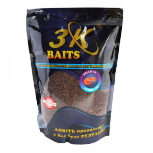 Пеллетс 3K Baits Креветка 2мм 800г