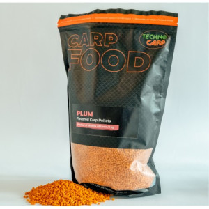Пеллетс TechnoCarp Flavored carp pellets Plum 3мм 1кг