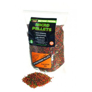 Пеллетс TechnoCarp Method feeder micro pellet Fruit & Fish MIX 2mm 750g