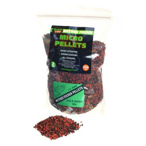 Пеллетс TechnoCarp Method feeder micro pellet Krill & Halibut MIX 2mm 750g