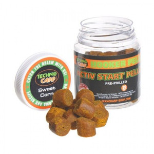 Пеллетс TechnoCarp Activ start pellets Sweet Corn (сладкая кукуруза) 18mm 170g