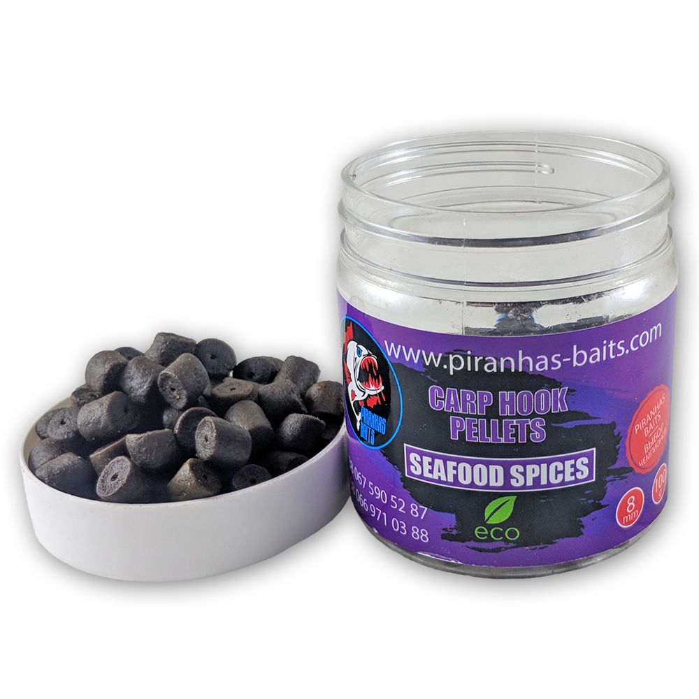 Пеллетс Carp Hook Pellets Seafood Spices 8mm 100g