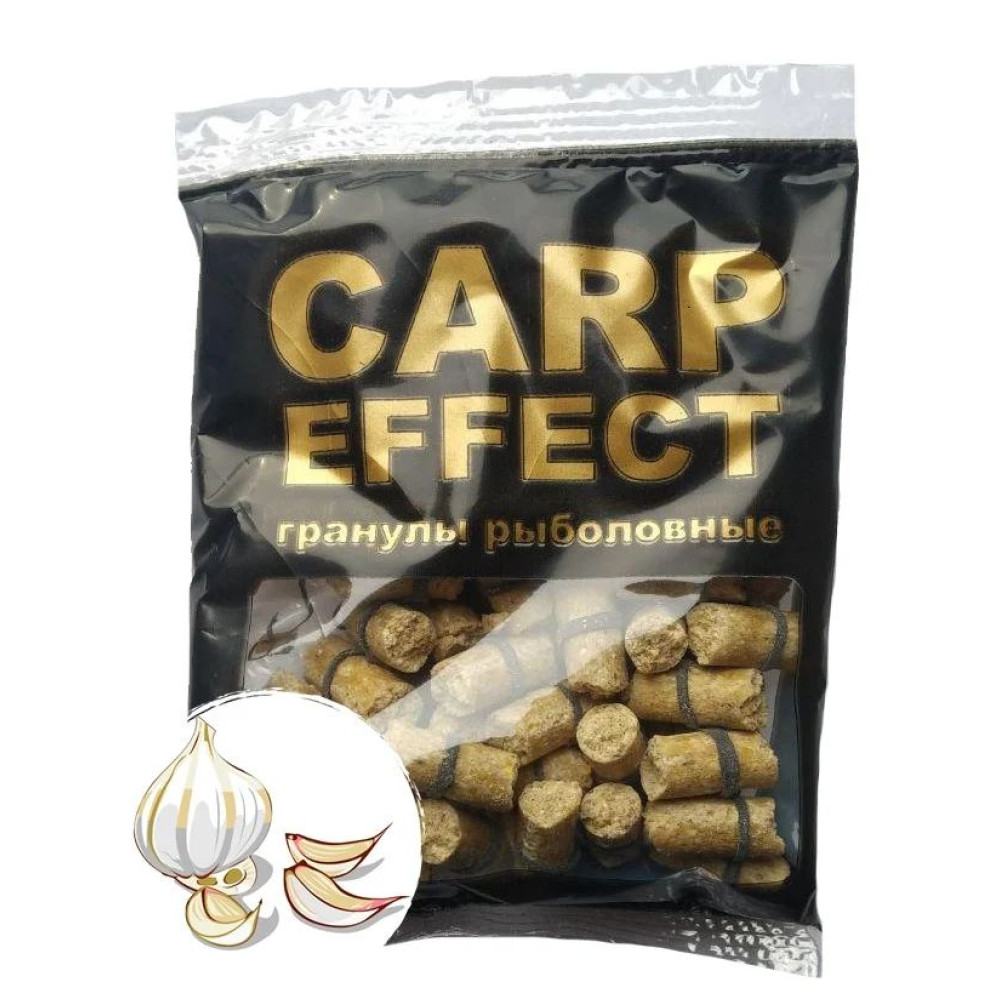 Гранулы с резинкой CARP EFFECT Чеснок, 50г