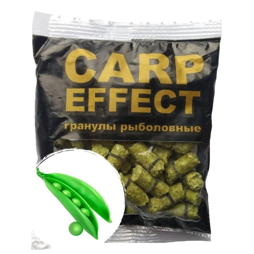 Гранулы с резинкой CARP EFFECT Горох, 50г